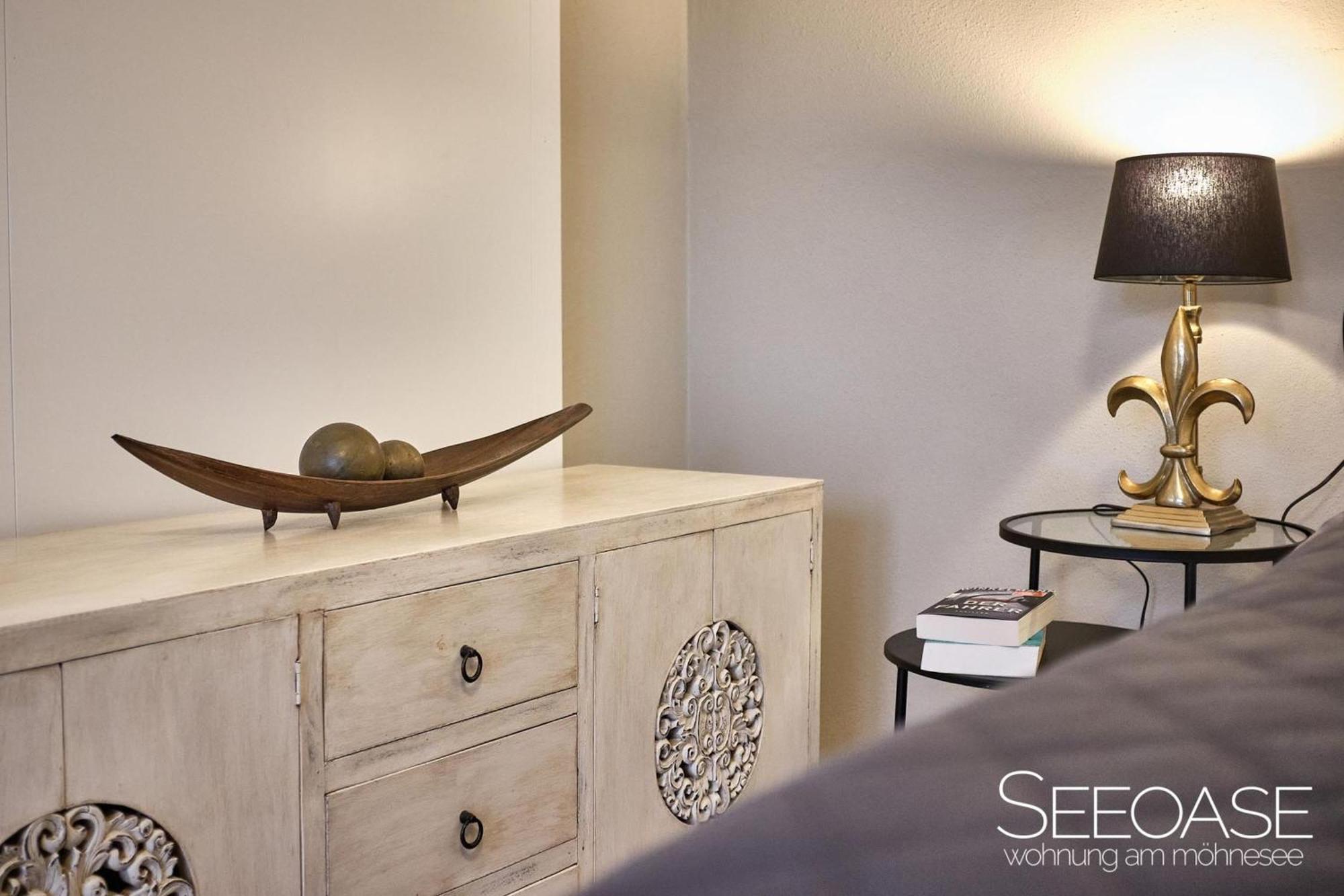 Seeoase - Wohnung Am Менезе Екстер'єр фото