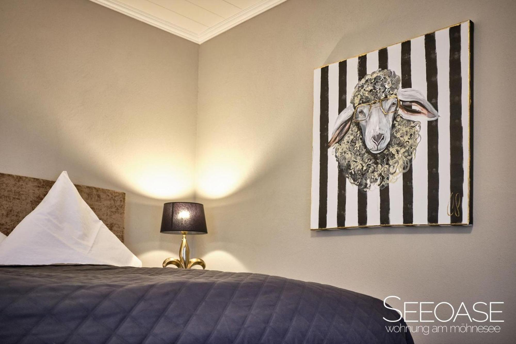 Seeoase - Wohnung Am Менезе Екстер'єр фото